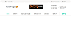 Desktop Screenshot of decoranorte.com